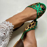 Bree | Colour-Block Leopard Print Sandal