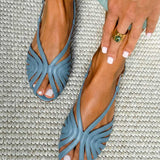 Lily | Cage Strap Open-Toe Sandal