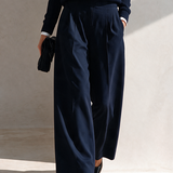 Women's Faux-Layered Knit Top & Trouser Set MDZ0292I2ZRK