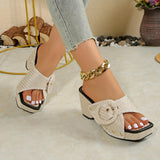Elisa Wedge Sandals