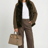 Brumal - Vegan Fur Patchwork Jacket