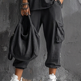 Women's Utility Casual Cotton Blend Cargo Pants MDZ2844D8GMJ