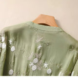 N&L - Embroidered Cotton Top Mila