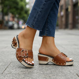 Selena Wedge Sandals