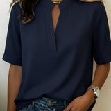 N&L - Chic V-Neck Blouse Margaux