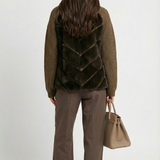 Brumal - Vegan Fur Patchwork Jacket
