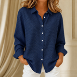 N&L - Relaxed Gingham Button-Front Shirt Diane