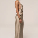 Gold Accent Jumpsuit