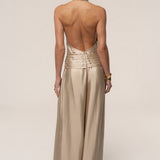 Gold Accent Jumpsuit