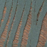 Dusty Green Nocturnal Waves Maxi Dress