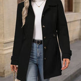 N&L - Classic Tailored Belted Coat Margaret