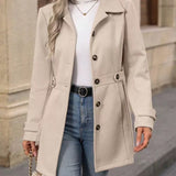 N&L - Classic Tailored Belted Coat Margaret