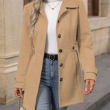 N&L - Classic Tailored Belted Coat Margaret