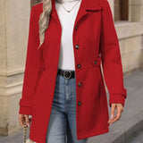 N&L - Classic Tailored Belted Coat Margaret