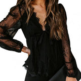 N&L - Elegant Lace Blouse Cyrielle