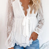 N&L - Elegant Lace Blouse Cyrielle