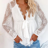 N&L - Elegant Lace Blouse Cyrielle