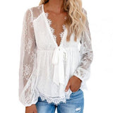N&L - Elegant Lace Blouse Cyrielle