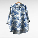 N&L - Elegant Patterned Shirt Émilie