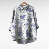 N&L - Elegant Patterned Shirt Émilie
