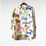 N&L - Elegant Patterned Shirt Émilie