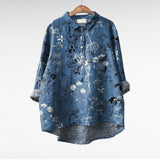 N&L - Elegant Patterned Shirt Émilie