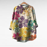 N&L - Elegant Patterned Shirt Émilie