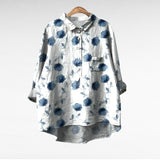 N&L - Elegant Patterned Shirt Émilie