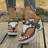Elena Wedge Sandals