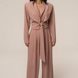 Mauve Estate Wrap Top