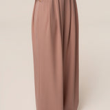 Mauve Estate Pleated Trouser