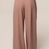 Mauve Estate Pleated Trouser