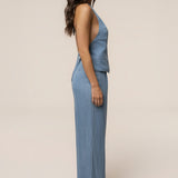 Chambray Downtown Pant