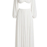 Ivory Warm Nights Skirt Set
