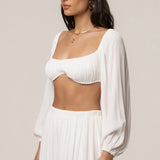 Ivory Warm Nights Skirt Set