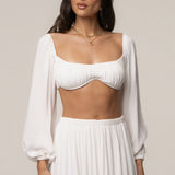 Ivory Warm Nights Skirt Set