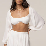 Ivory Warm Nights Skirt Set