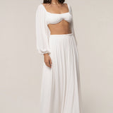 Ivory Warm Nights Skirt Set