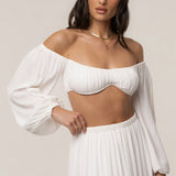 Ivory Warm Nights Skirt Set