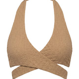 Beige Cabana Halter top