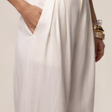Ivory Stay Ready Trouser