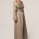 Stone Soft Authority Trench Coat