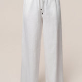 White Marina Two-Piece Pant Set