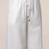 White Marina Two-Piece Pant Set