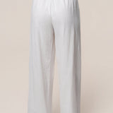 White Marina Two-Piece Pant Set