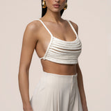 Ivory Sofie Braided Top