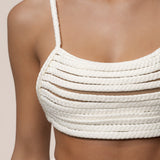 Ivory Sofie Braided Top