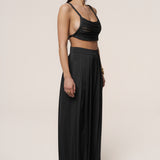Black Sofie Braided Top