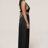 Black Sofie Braided Top