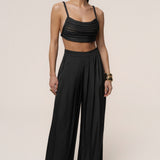 Black Sofie Braided Top